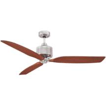 Mercator 130cm Savannah Brushed Chrome Ceiling Fan