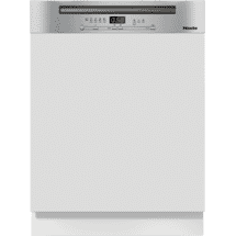 Miele 60cm Semi Integrated Dishwasher Clean Steel Facia