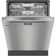 Miele AutoDos CleanSteel Built-under Dishwasher