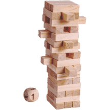 Techxtras Mini Jenga Game