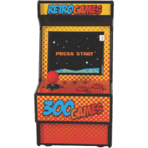 Techxtras 300-in-1 Retro Games Machine (Yellow)
