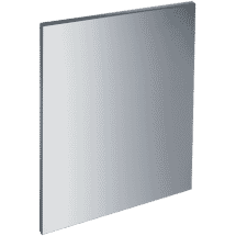 Miele 60cm Clean Steel Door Panel, not pre-drilled, supplier without handles