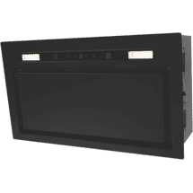 Solt 52cm Undermount Rangehood Black