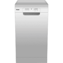 Haier 45cm Compact Freestanding Dishwasher Silver