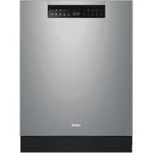 Haier Built Under Steam Dishwasher Stainless Steel