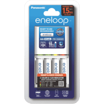 Eneloop AA/AAA Quick Charger with 4x AA