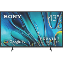 Sony 43" BRAVIA 3 4K HDR Google TV 24