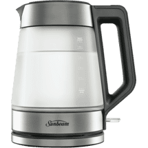Sunbeam 1.7 Litre Morning Frost Glass Kettle