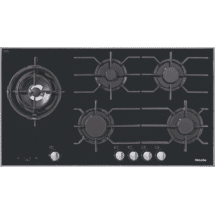 Miele 94cm Gas on Glass Cooktop