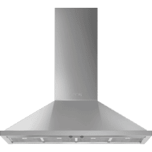 Smeg PF 120cm Portofino Stainless Steel Canopy Rangehood