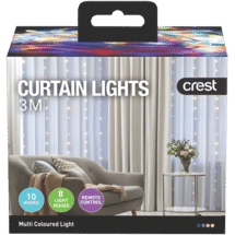 Crest Curtain Party Lights