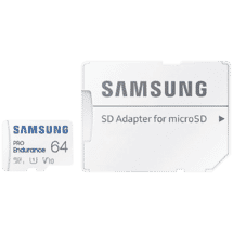 Samsung 64GB Micro SDXC Pro Endurance UHS-1 Class 10 Memory Card