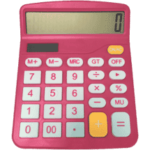 Techxtras Desktop Calculator (Pink)