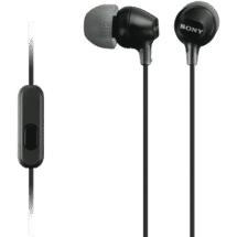 Sony In Ear MDREX15APB Black Headphones