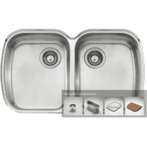 Oliveri Double Bowl Undermount