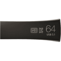 Samsung 64GB USB3.1 Bar Plus Flash Drive Gray