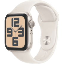Apple Watch SE GPS 40mm Starlight Aluminium - Starlight Sport Band - S/M