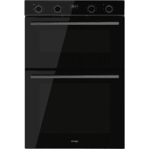 Omega 60cm 12 Function Double Oven - Midnight