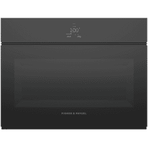 Fisher & Paykel 60cm Series 9 Minimal Compact Combination Steam Oven - Black