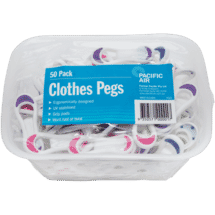 Pacifica 50 Piece Peg and Basket