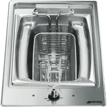 Smeg Domino Deep Fryer Stainless Steel