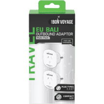 Bon Voyage Travel Adaptor Australia to Europe (2 Pack)