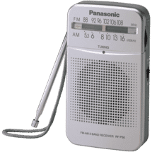 Panasonic AM/FM Pocket Radio