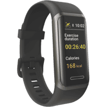Ryze Elevate Smartwatch Dark Grey - Black Strap