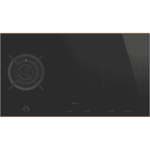 Smeg 90cm Hybrid Gas Induction Cooktop