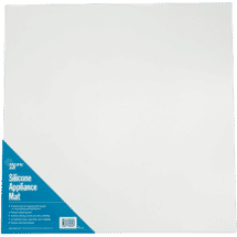 Pacifica White Silicone Appliance Mat