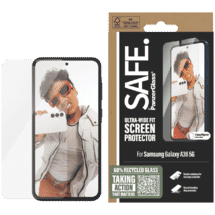Panzer Glass SAFE Screen Protector Galaxy A36 Ultra-Wide Fit w. Aligner