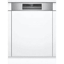 Bosch Series 8 60cm Semi Integrated Dishwasher Stainless Steel Panel