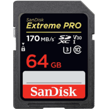 Sandisk Extreme Pro SDXC 64GB SD Memory Card