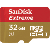 Sandisk 32GB Micro SD Extreme Memory Card