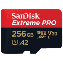 Sandisk Extreme Pro Micro SDXC 256GB SD Memory Card