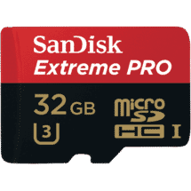 Sandisk 32GB Micro SD Extreme Pro Memory Card
