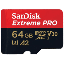Sandisk Extreme Pro Micro SDXC 64GB SD Memory Card