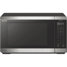 Sharp 26L 900W Flatbed Inverter Microwave Stainless Steel