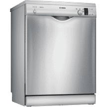 Bosch Series 2 Freestanding Dishwasher Silver Inox