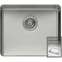 Oliveri Pressed Large Bowl Sink