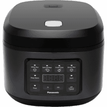 Panasonic 10 Cup Rice And Multi Cooker Black