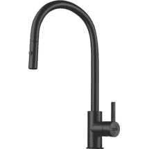 Franke Franke Eos Neo Pullout Tap inc Vegie Spray Black Steel