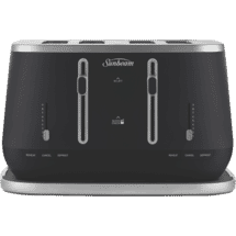 Sunbeam Kyoto Collection Black 4 Slice Toaster