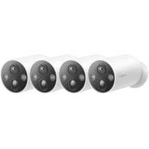 TP-LINK 2K 4MP Smart Wire-Free Security Camera System (4-pack)