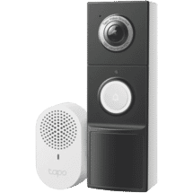 TP-LINK 2K 5MP Wired or Wireless Video Doorbell w/Chime