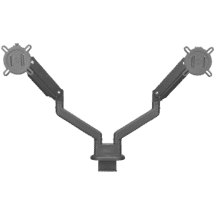 One For All Dual Arm Solid Series Monitor Arm - Black