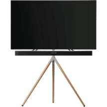 One For All Designer TV & Soundbar Stand - Oak