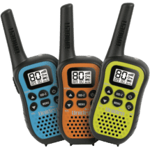 Uniden UHF Radios 3 pack