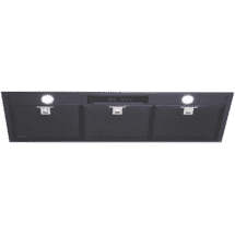 Schweigen 90cm Blk undermount rangehood 1600m3/hr