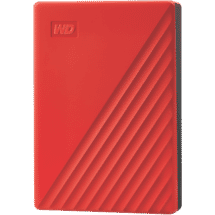 Western Digital 4TB My Passport Portable HDD (Red)